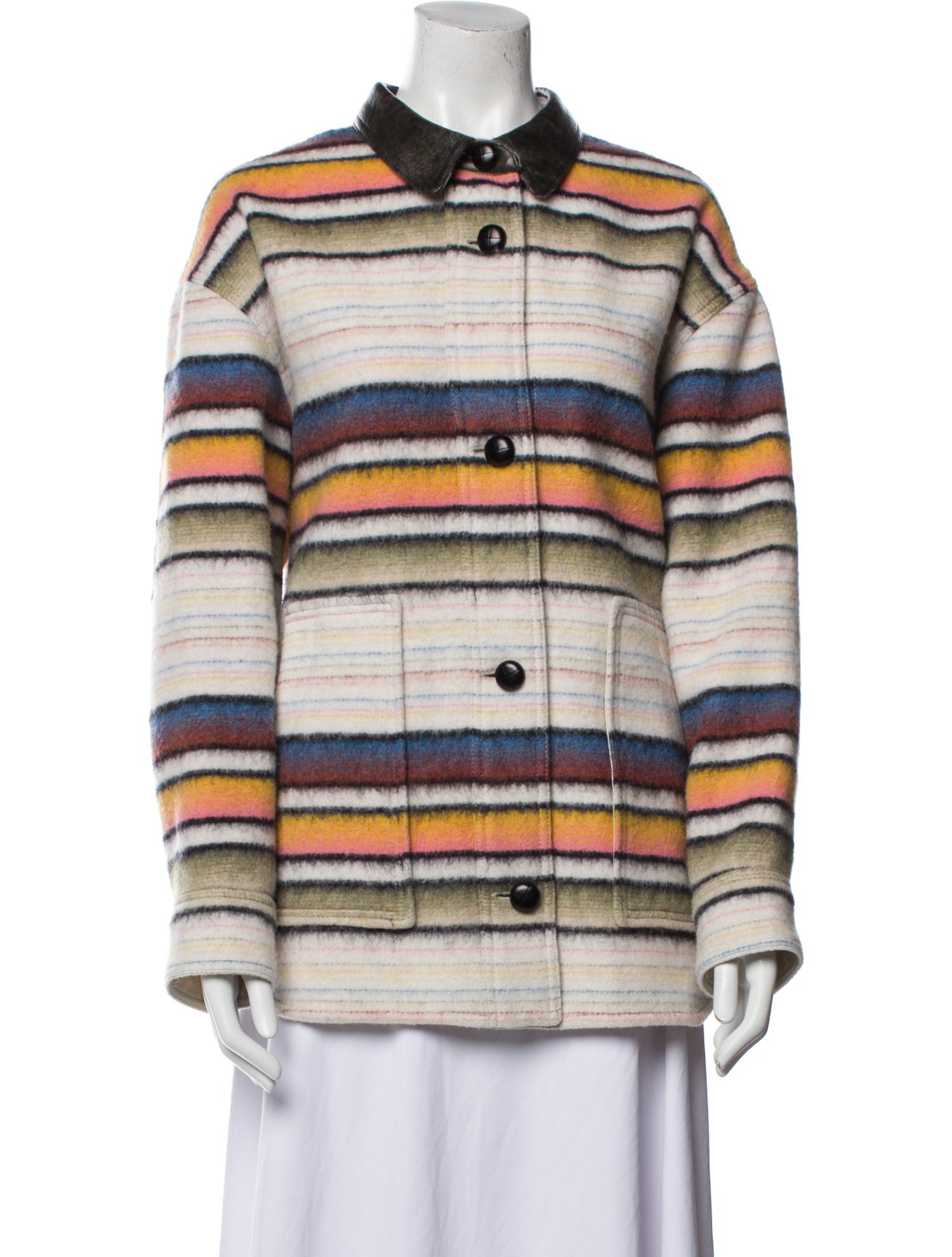 Isabel Marant Wool Striped Jacket